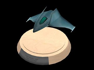 3d model space spaceship