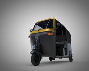 toktok, rickshaw, baby taxi