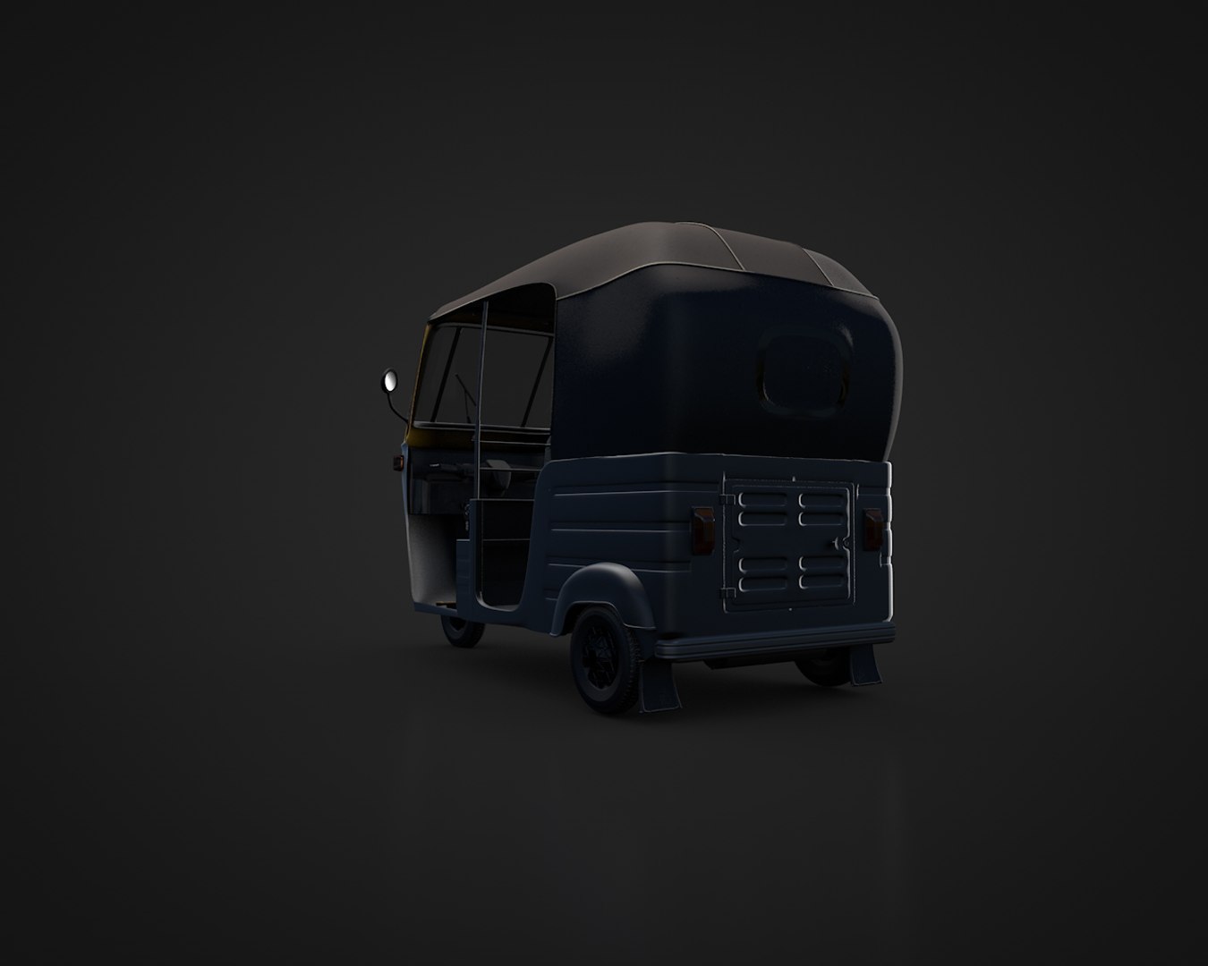 Tok Rickshaw Baby 3D Model - TurboSquid 1160431