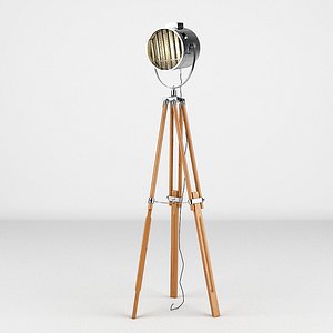 3d lamp light studio model