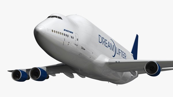 Boeing 747 dreamlifter 3D model - TurboSquid 1158021