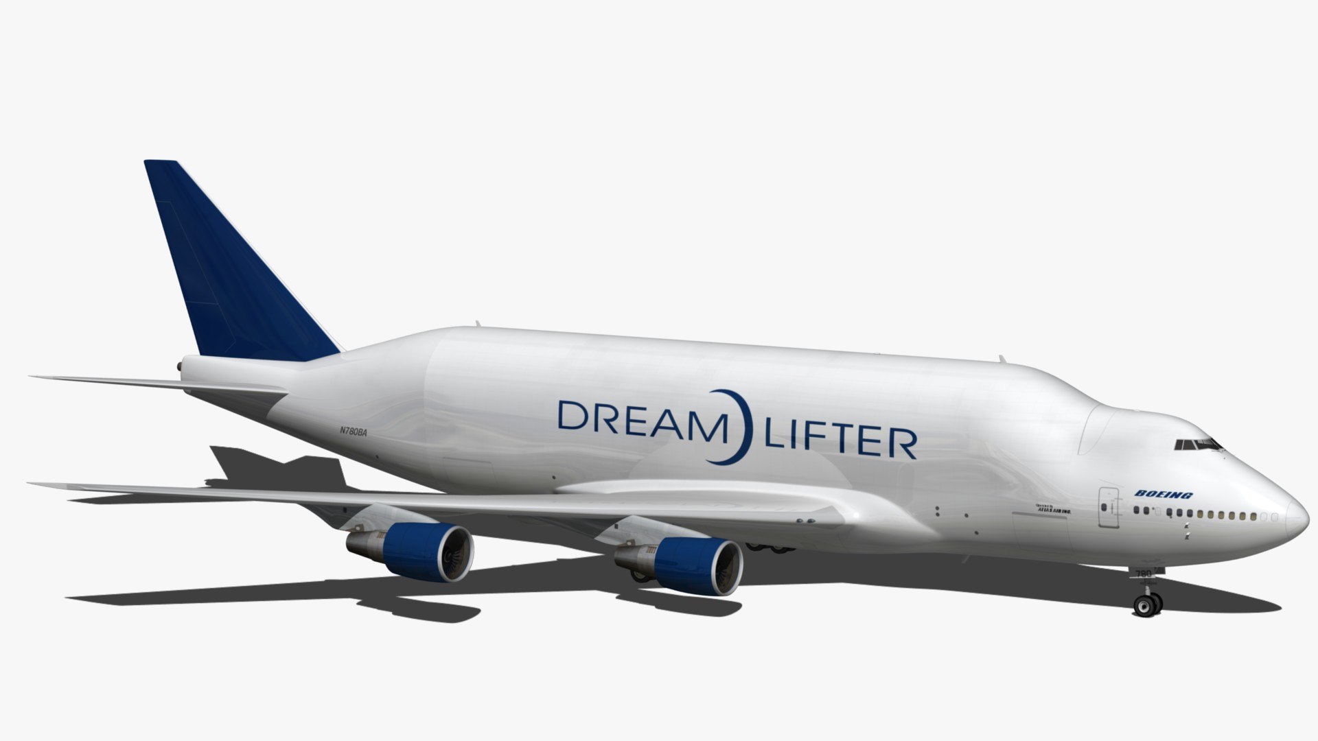 Boeing 747 Dreamlifter 3D Model - TurboSquid 1158021