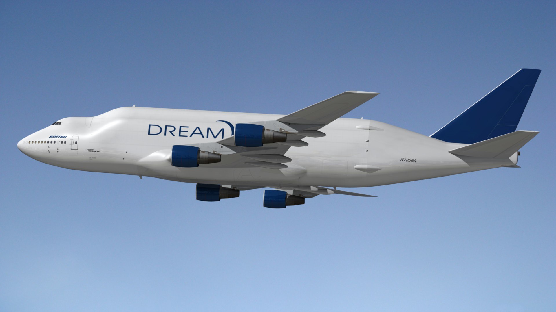 Boeing 747 Dreamlifter 3D Model - TurboSquid 1158021