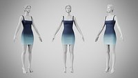 Dress 52 Yankees Blue
