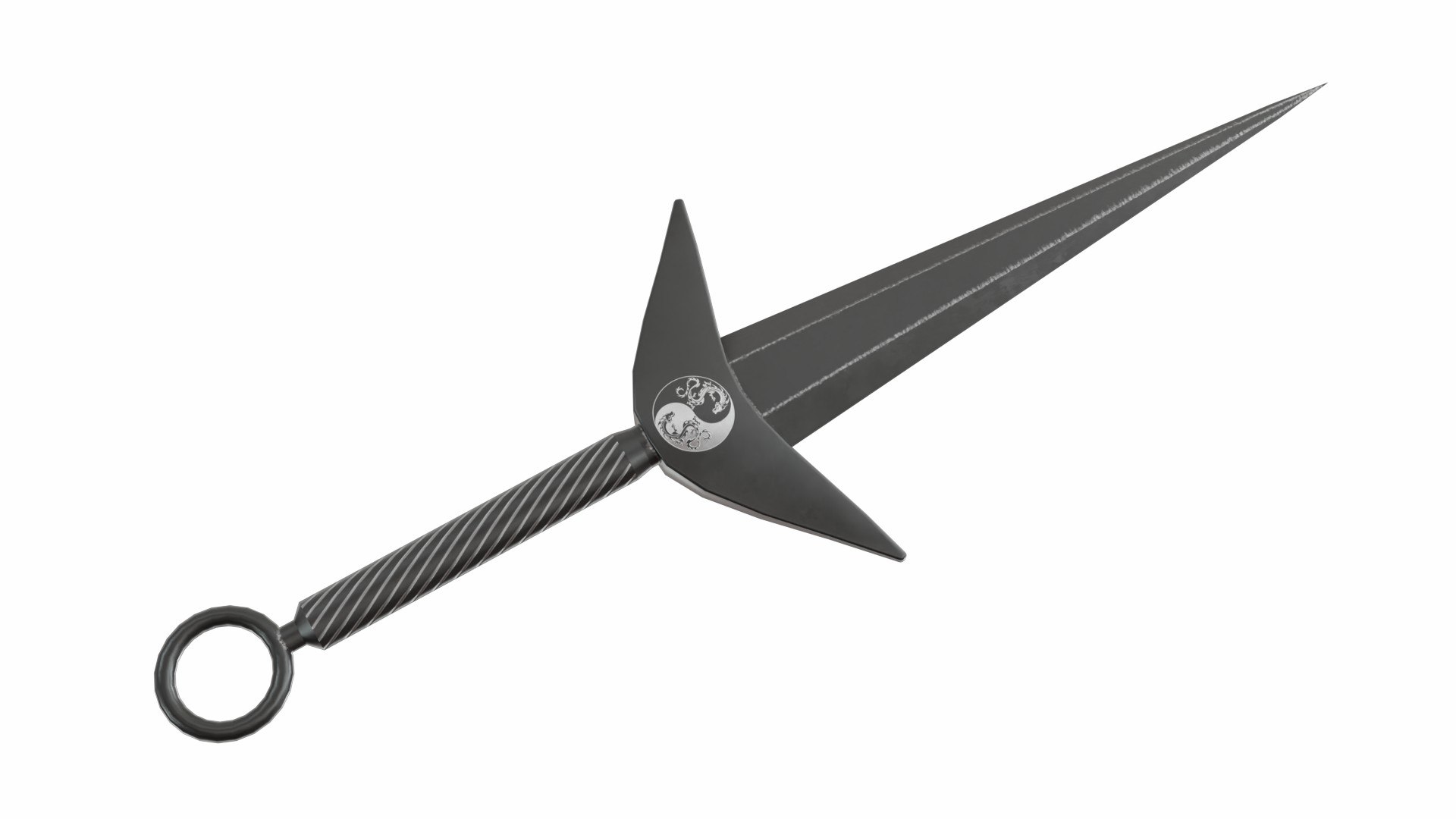 modèle 3D de Couteau de lancer Ninja Kunai CG Données CAO - TurboSquid  1166131