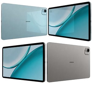 3D model Honor Tablet X10 Pro Gray And Blue