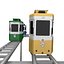 Tren cápsula del cielo de Busan de Corea