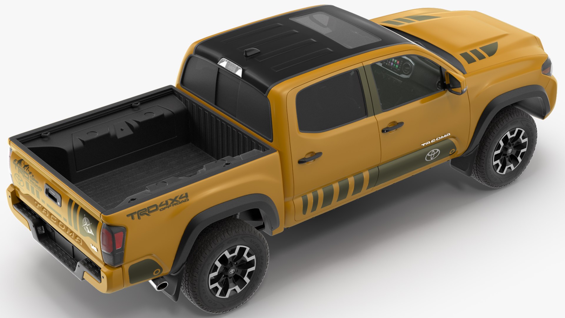 3D toyota tacoma trd road model https://p.turbosquid.com/ts-thumb/Ha/wBsVSM/Tc/toyotatacomatrdoffroadbronze2021rigged3dmodel009/jpg/1611870246/1920x1080/fit_q87/e71dcc0a793e94a9e860943e26f6b423e354c882/toyotatacomatrdoffroadbronze2021rigged3dmodel009.jpg