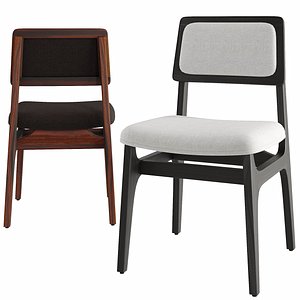3D Lyndon Leigh Silva Dining Chair model