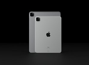 3D apple ipad pro official model