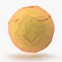 Low Poly Sun 02
