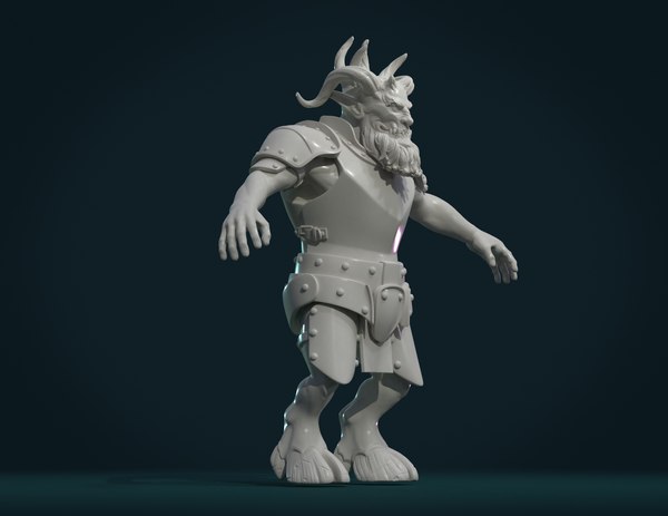 demon figure 3D