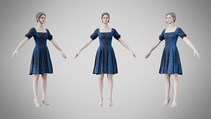 Dress 26 Digital Horizon Weave model