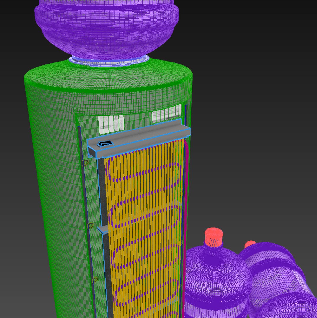 Dispenser Water 3d Max