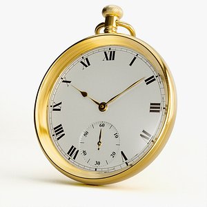 Gold Pocket Watch