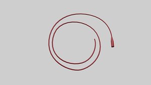 3D Rectal Cannula Size 20-26 fr  Low Poly