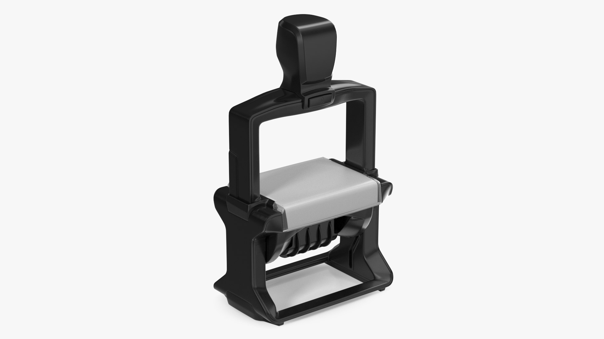 Trodat Professional 5480 Self Inking Date Stamp Black 3D model preview