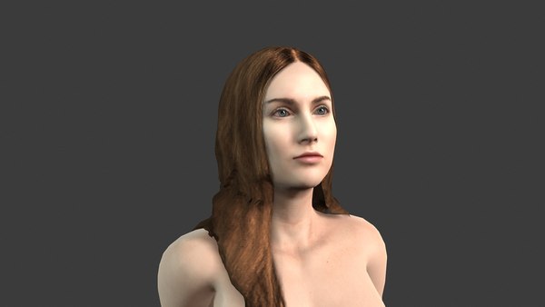 Beautiful Woman Rigged E Animada Personagem Para Unreal Engine Modelo