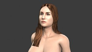 Beautiful Woman -Rigged and animated character for Unreal Engine