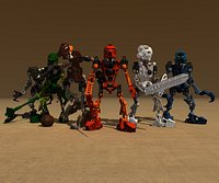 Lego Bionicle Robot Collection