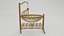 Golden Baby Cradle