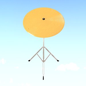 3D model ride cymbal
