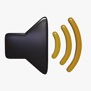 Speaker Icon 3D model