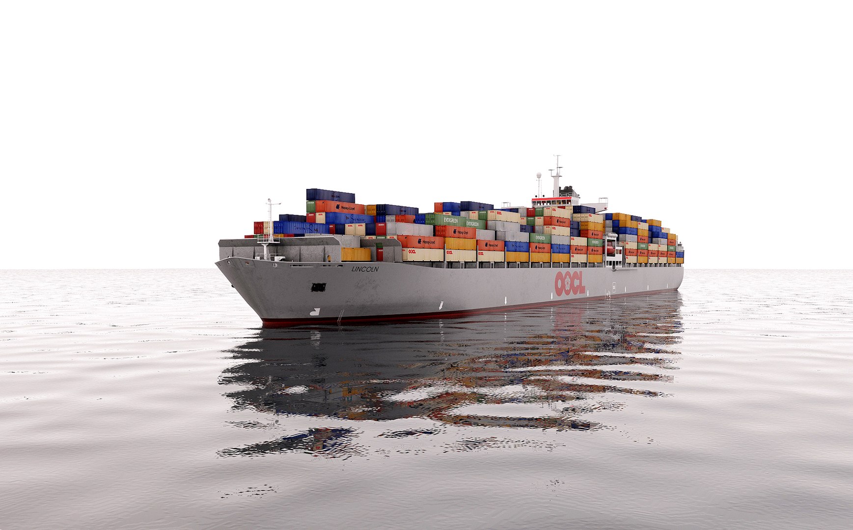3D Cargo Container Ship 300m Model - TurboSquid 2281997