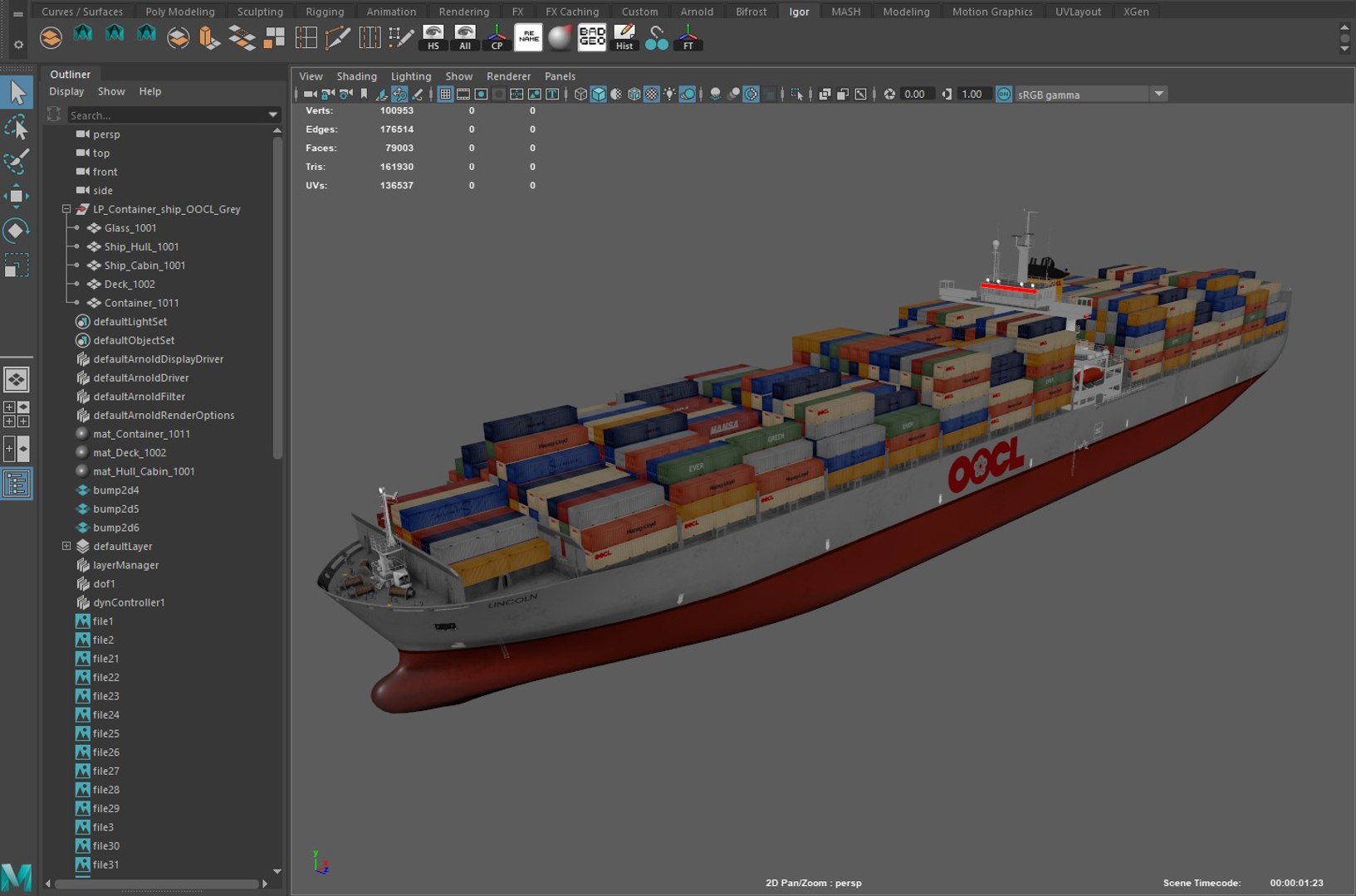 3D Cargo Container Ship 300m Model - TurboSquid 2281997