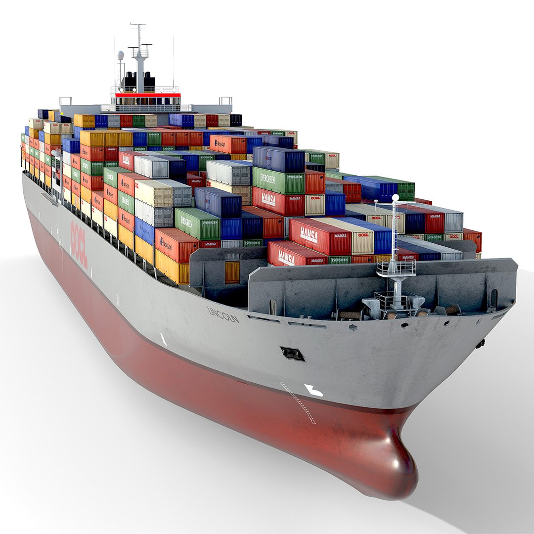 3D Cargo Container Ship 300m Model - TurboSquid 2281997