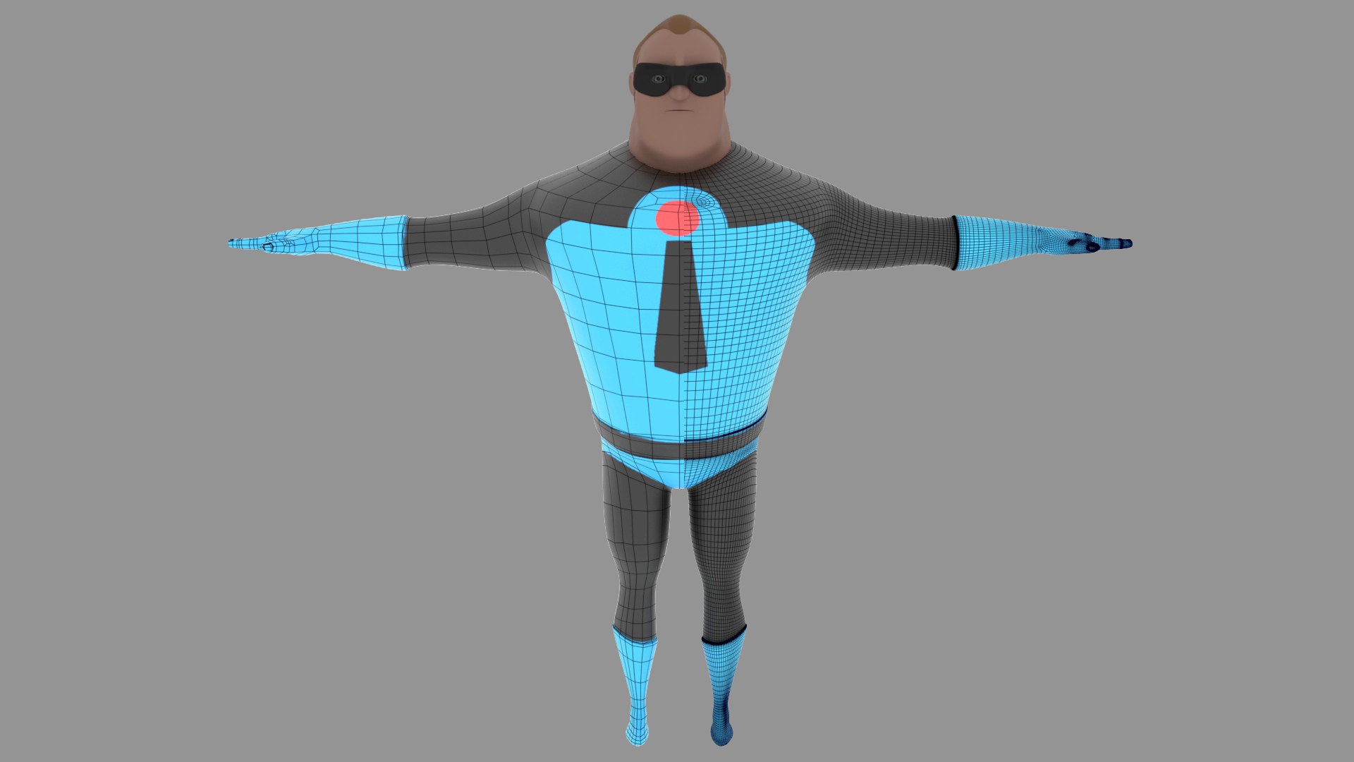 3D Mr Incredible - TurboSquid 1820040