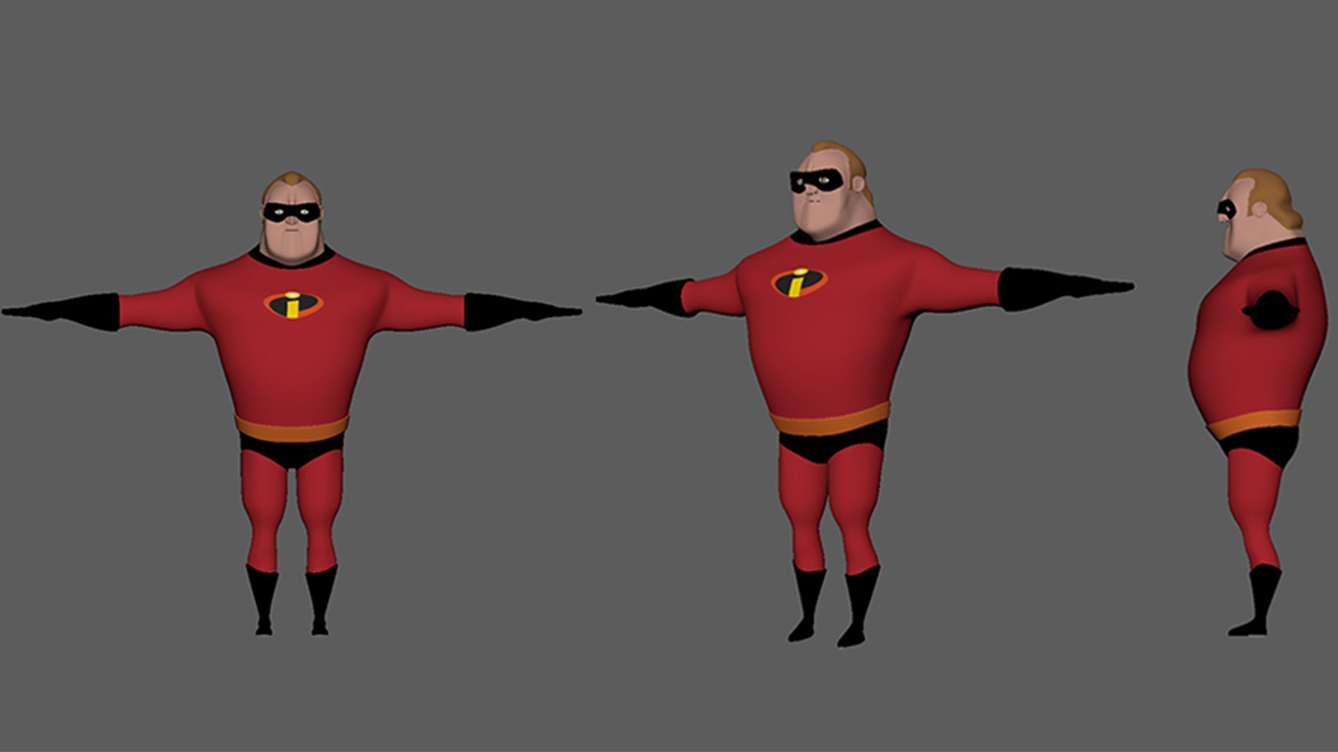 3D Mr Incredible - TurboSquid 1820040