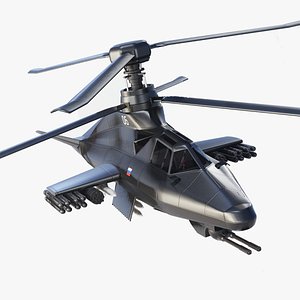 Ka-58 Black Ghost Attack Helicopter