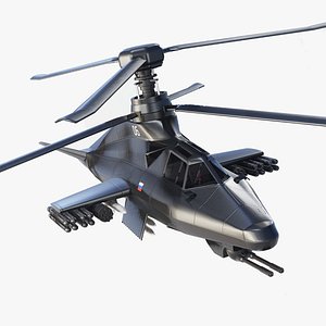 Ka-58 Black Ghost Attack Helicopter