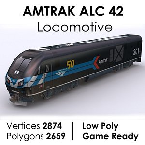 Amtrak ALC 42 Locomotive