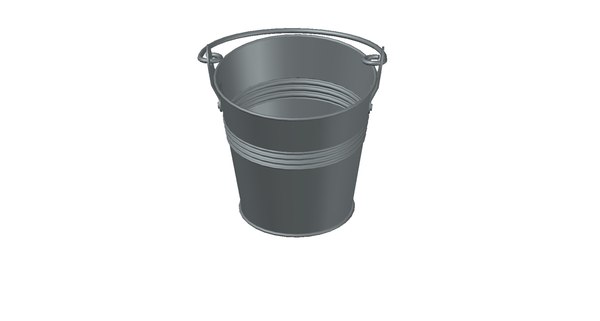 modelo 3d Bucket 7 L - TurboSquid 2014508