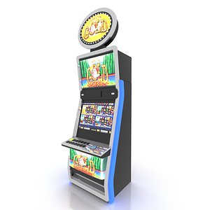 video slot machine 3D model