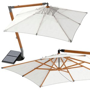 3D unopiu martin beach umbrella