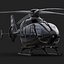 Eurocopter EC 135 Black Helicopter