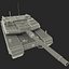 Altay Turkish Main Battle Tank 2 Rigged