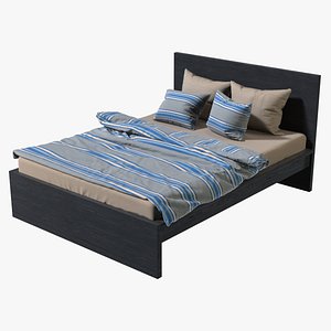 IKEA Malm Double Bed