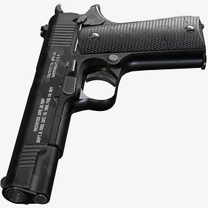 Colt 1911 Tactical (Triple A) PBR Game Ready