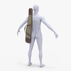 Hunter Gun Case on Mannequin