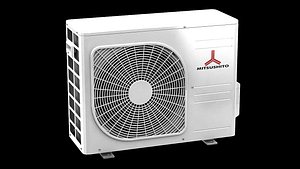 3d model mitsushito air conditioner block