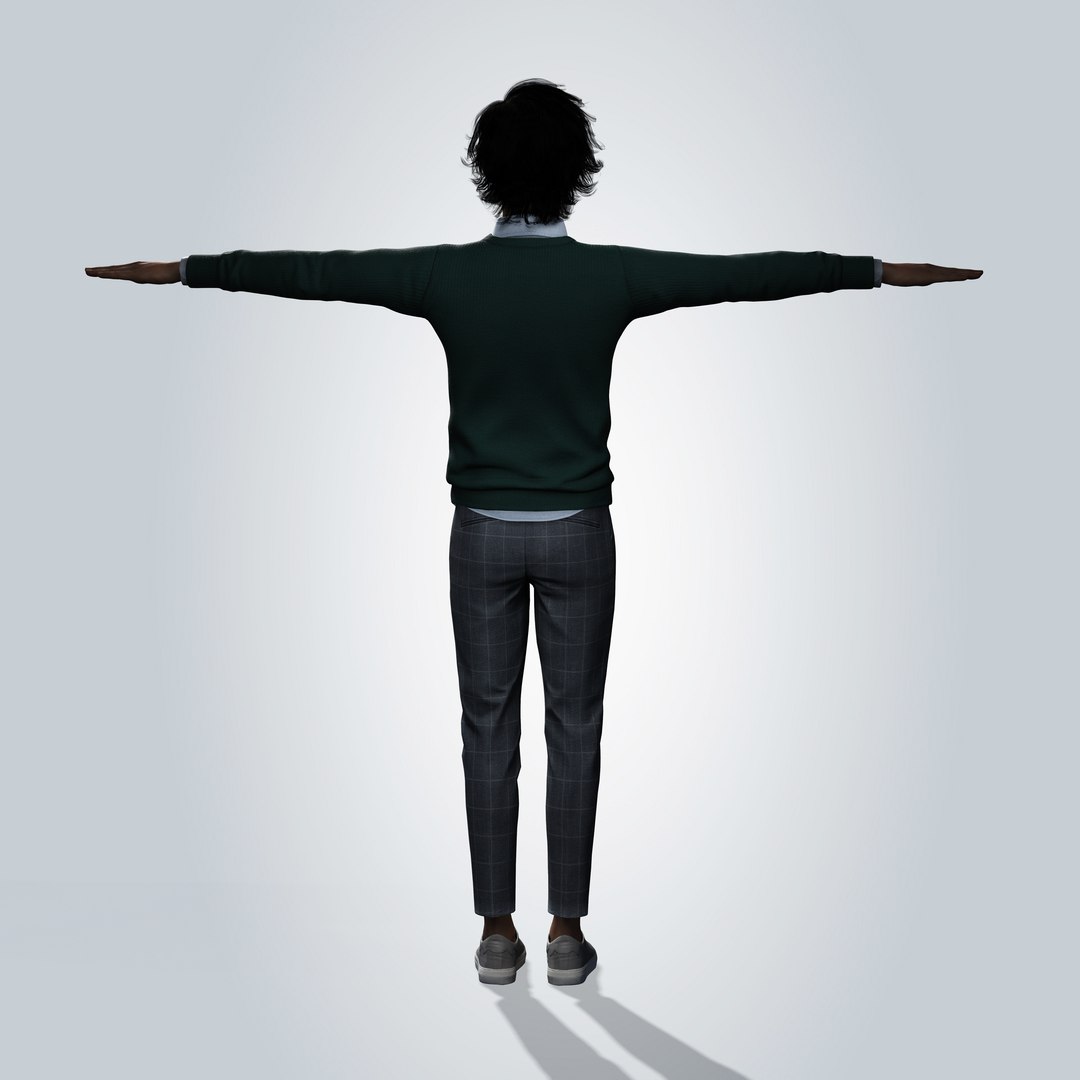 Dev Patel Character 3D Model Low-poly 3D Model - TurboSquid 2341550