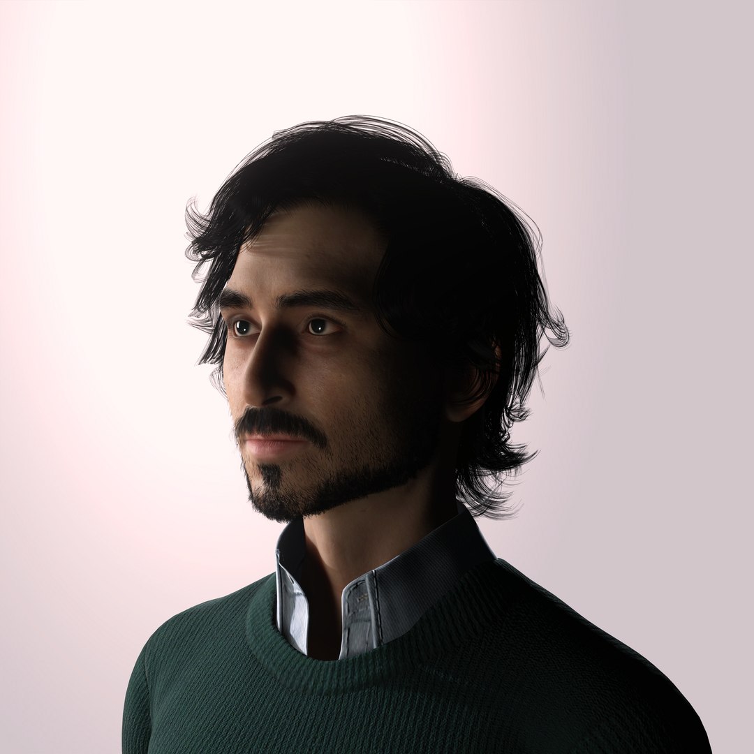 Dev Patel Character 3D Model Low-poly 3D Model - TurboSquid 2341550