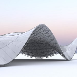 Wavy Futuristic Pavilion UNIT-02