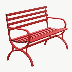 Bench Chair Metal Garden Furniture