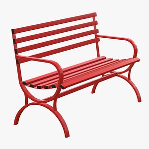 Bench Chair Metal Garden Furniture