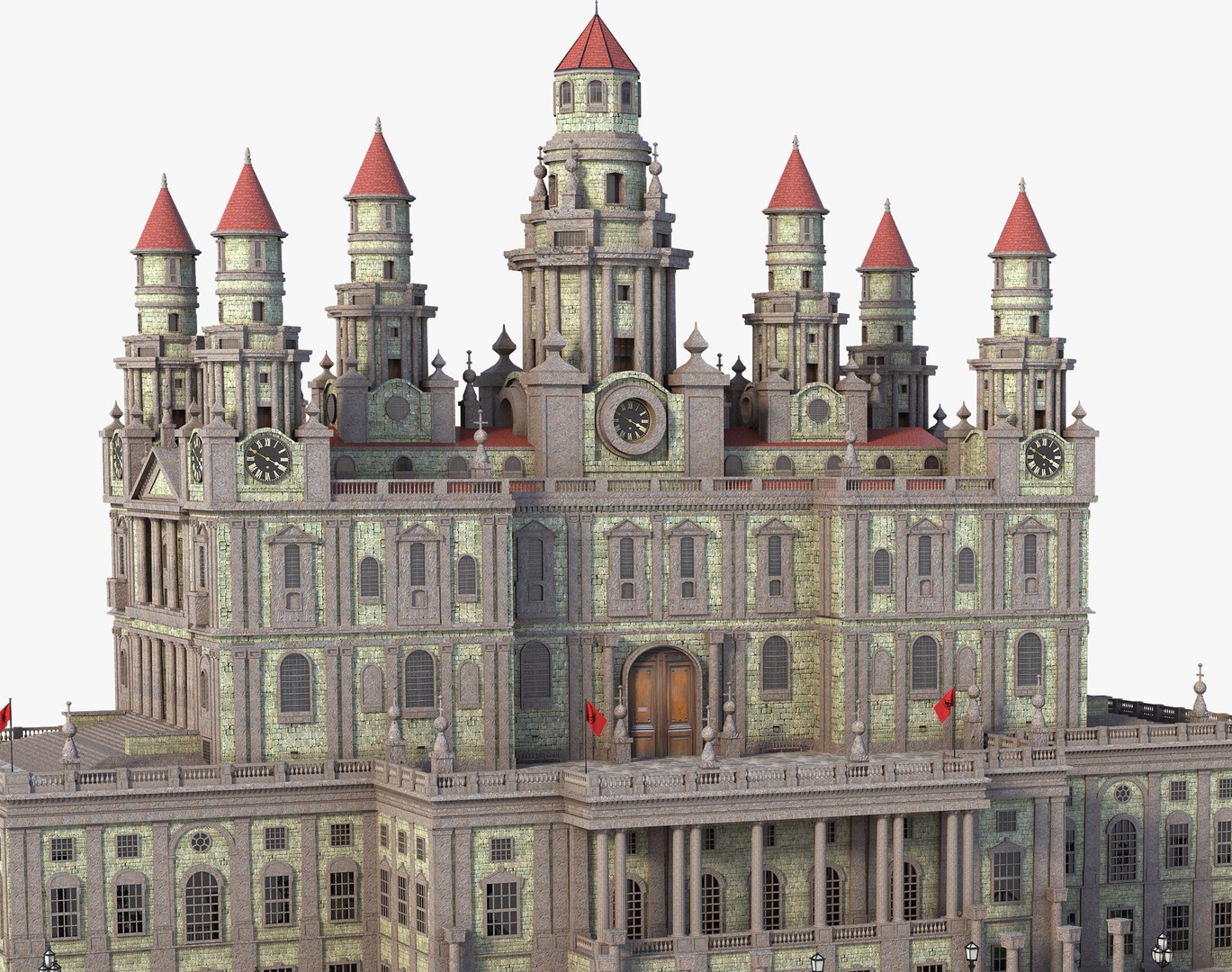 3D Castle Medieval Model - TurboSquid 1383920